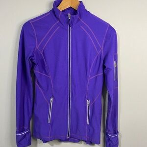 Kirkland Signature Women's Violet Front Zipper Performance Utility Jacket Size S